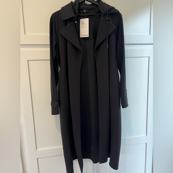 NWT Athleta Voyage Long Line Trench Coat